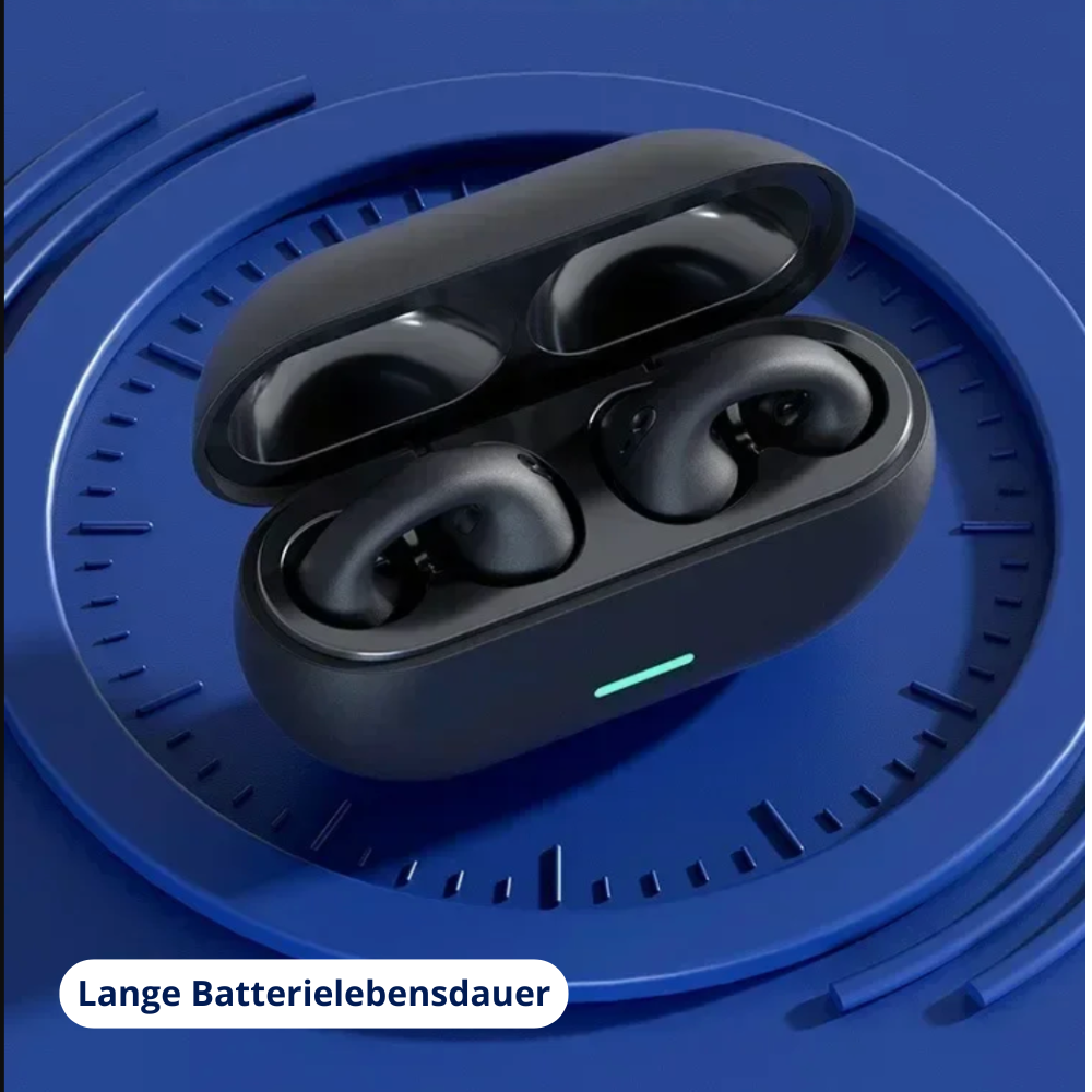 Kabellose Knochenschallkopfhörer mit Bluetooth 5.0 – Leichtes Design, Kristallklarer Klang, Lange Akkulaufzeit