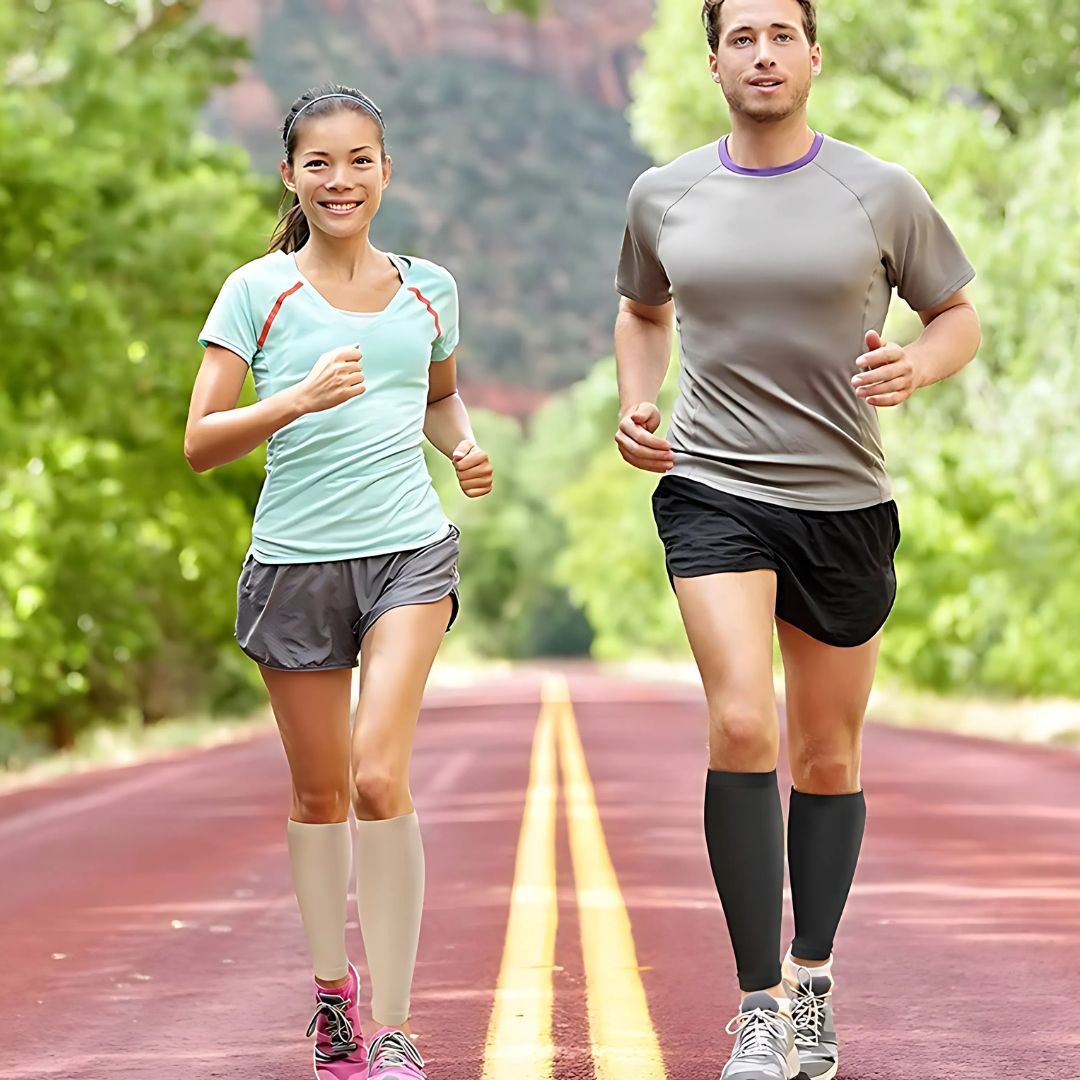 Kompressionssocken Damen zur Muskelregeneration – 20–30 mmHg, weich und elastisch, ideal für Sport und Laufen