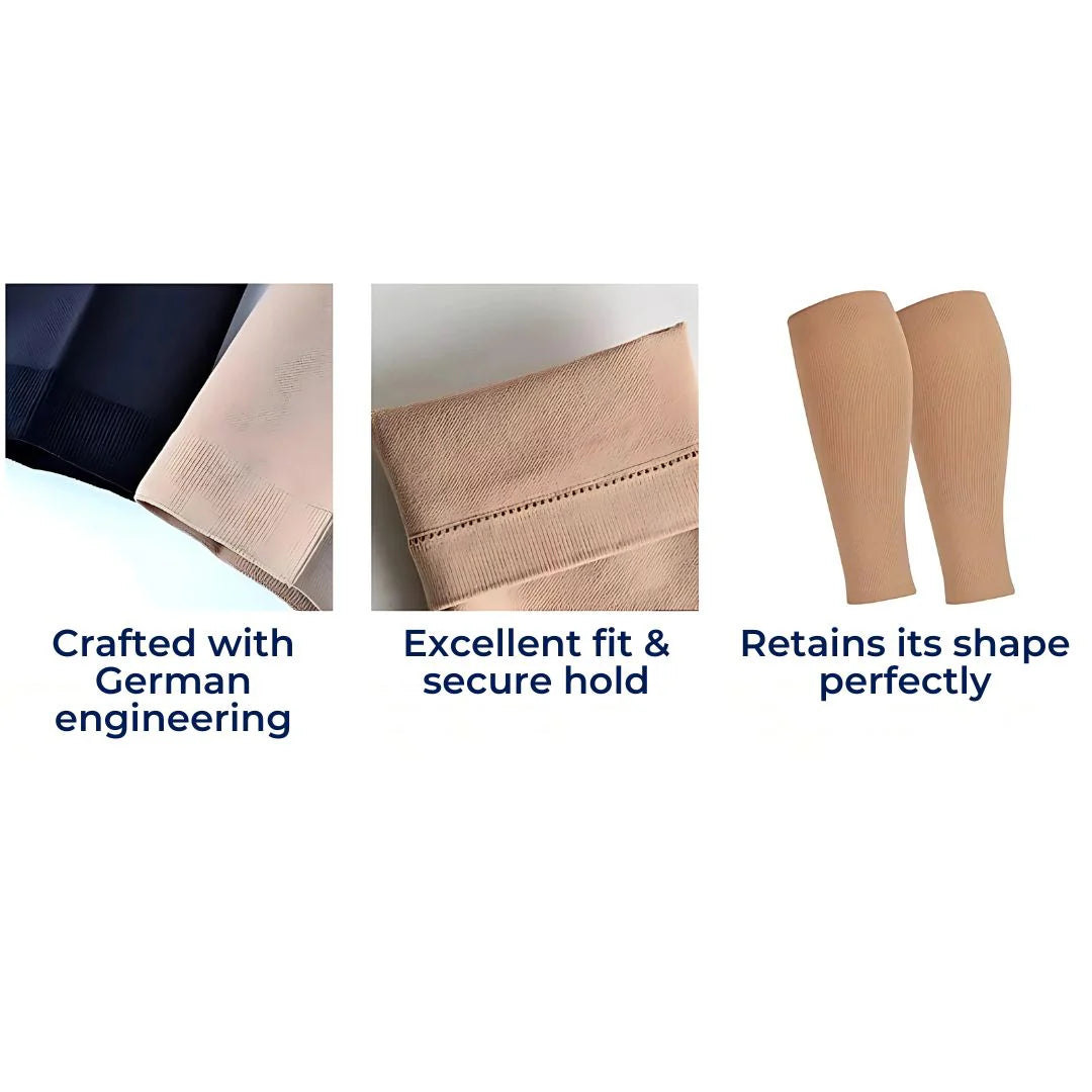 Kompressionssocken Damen zur Muskelregeneration – 20–30 mmHg, weich und elastisch, ideal für Sport und Laufen