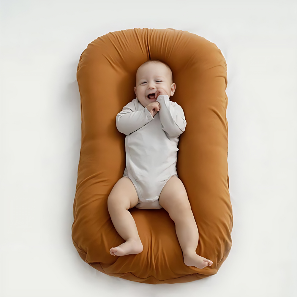 Orthopädisches Baby-Kissen gegen Plattkopf – Fördert gesunde Kopfposition, hypoallergen, 25x30cm, für Neugeborene bis 12 Monate 2
