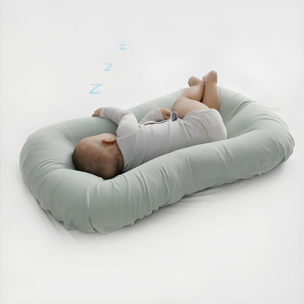 Orthopädisches Baby-Kissen gegen Plattkopf – Fördert gesunde Kopfposition, hypoallergen, 25x30cm, für Neugeborene bis 12 Monate 3
