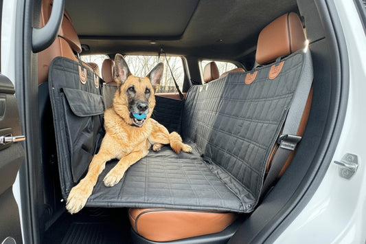 Widened Support Plate Car Dog Bed Rear Seat Pet Pad