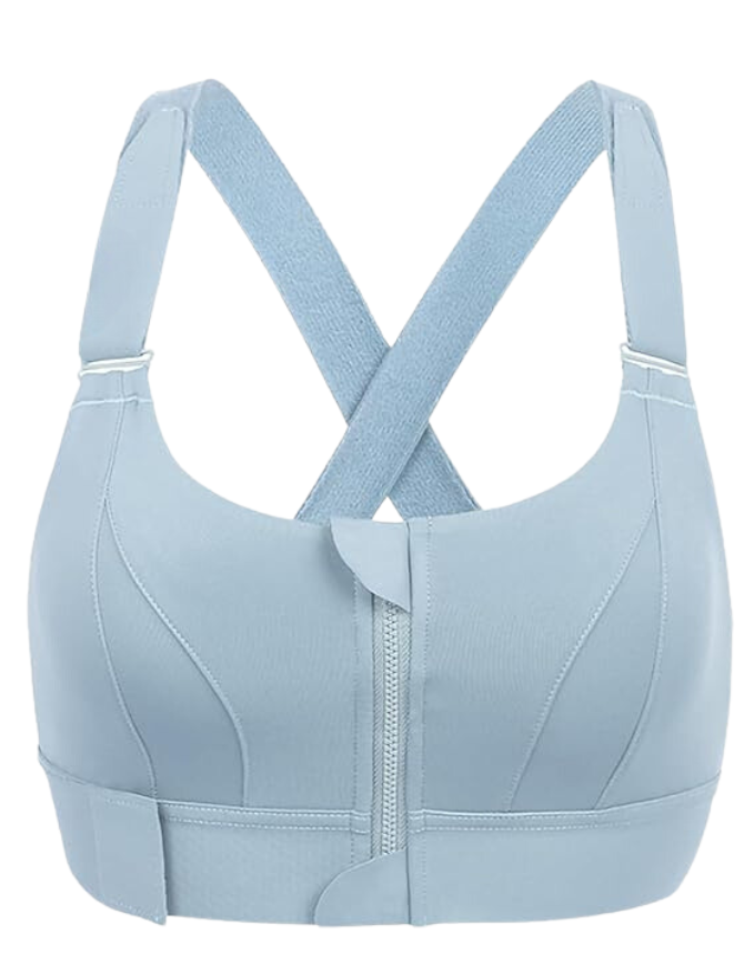 Verstellbarer Sport BH Damen mit Hohem Halt und Frontreißverschluss – Atmungsaktives Material für Fitness und Outdoor-Aktivitäten 6